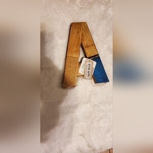 WOODEN letter A